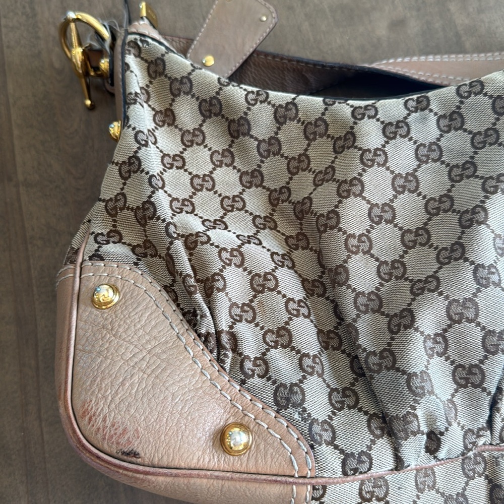 Monogram Gucci GG Medium Jackie Hobo - Picture 11 of 13
